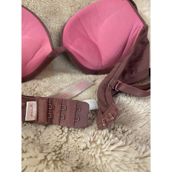 Victoria’s Secret T-Shirt Wear Everywhere Lightly Lined Bra Mauve Women's SZ 32B - Picture 4 of 7